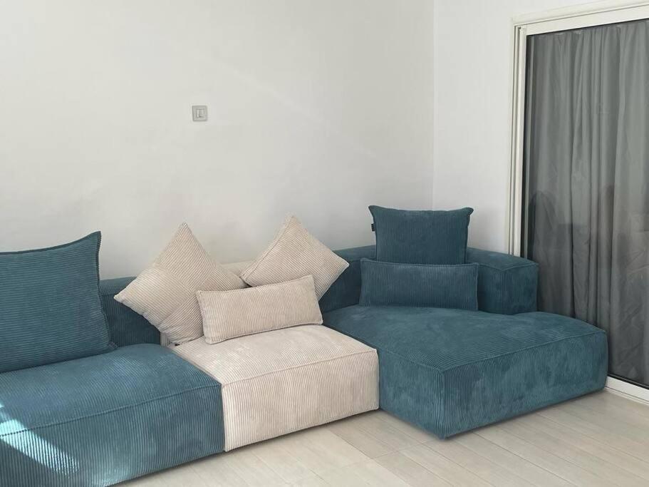 Central, Terrasse, Confortable - Bleue Residence Casablanca Buitenkant foto